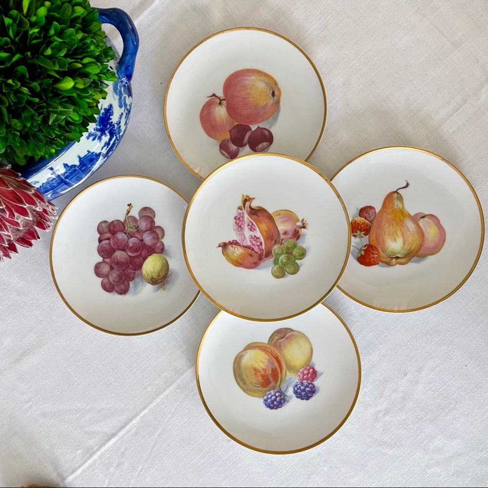 S/5 Wentworth 8” Fruit Plates